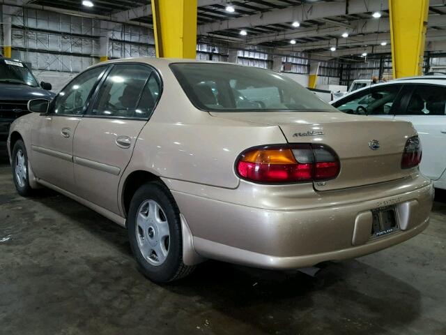 1G1NE52J116181370 - 2001 CHEVROLET MALIBU LS TAN photo 3