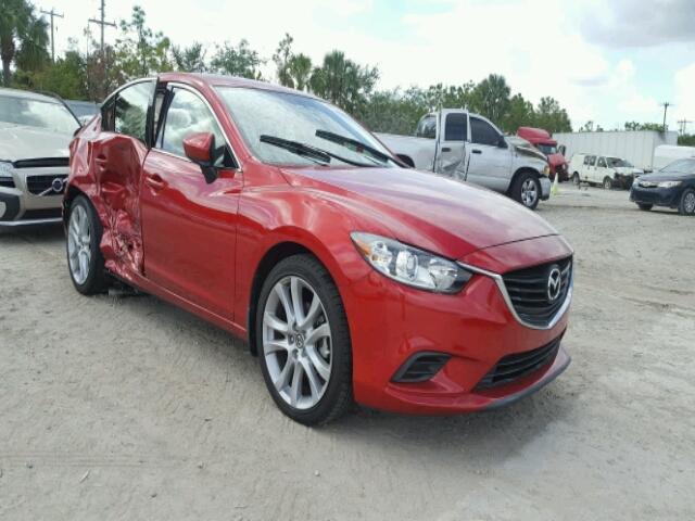 JM1GJ1V66F1170154 - 2015 MAZDA 6 TOURING RED photo 1