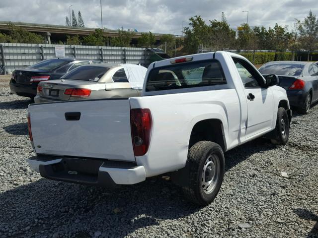 1GCCSBF98C8132809 - 2012 CHEVROLET COLORADO WHITE photo 4