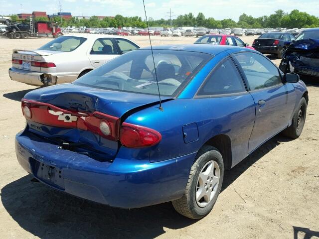 1G1JC12F647144970 - 2004 CHEVROLET CAVALIER BLUE photo 4