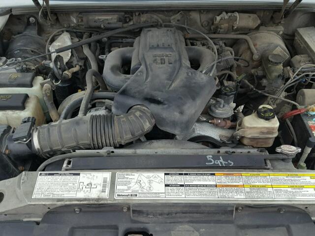 1FMZU64E7YZB31580 - 2000 FORD EXPLORER E GRAY photo 7