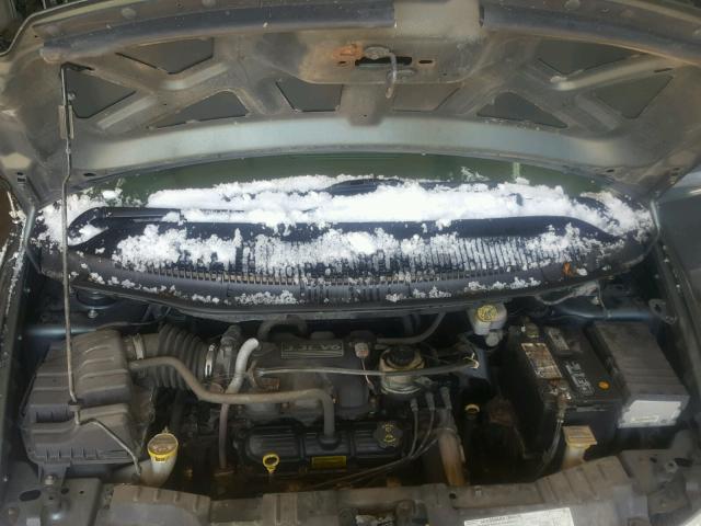 1D4GP24R95B279428 - 2005 DODGE GRAND CARA BLUE photo 7