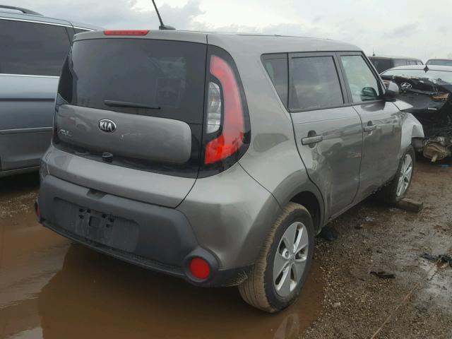 KNDJN2A24G7383301 - 2016 KIA SOUL GRAY photo 4