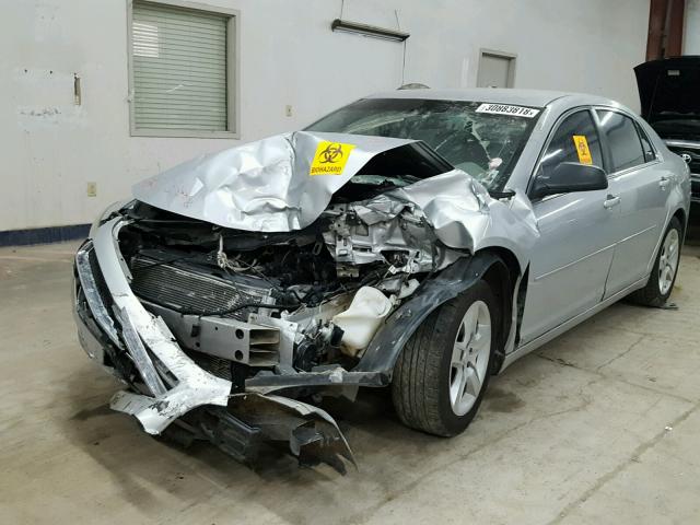1G1ZG57B29F112731 - 2009 CHEVROLET MALIBU LS Gümüş foto 2