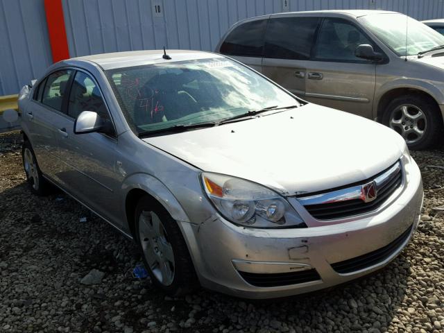 1G8ZS57B68F155516 - 2008 SATURN AURA XE SILVER photo 1