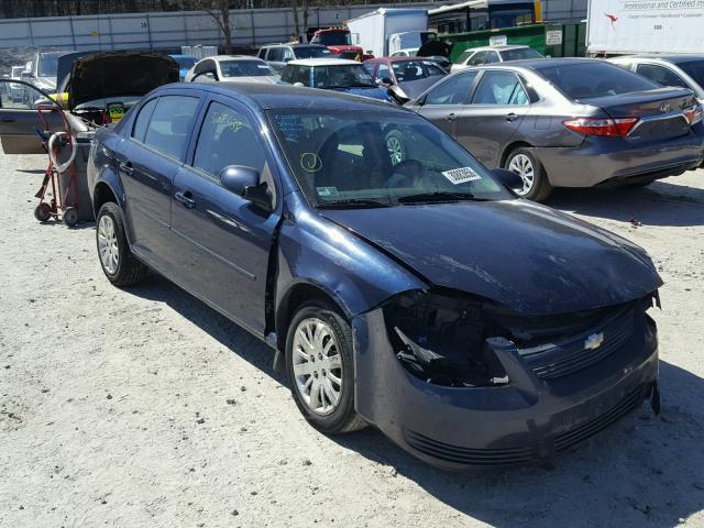 1G1AD5F50A7143640 - 2010 CHEVROLET COBALT 1LT BLUE photo 1