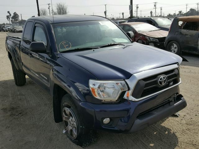 5TFUU4EN5DX078997 - 2013 TOYOTA TACOMA BLUE photo 1