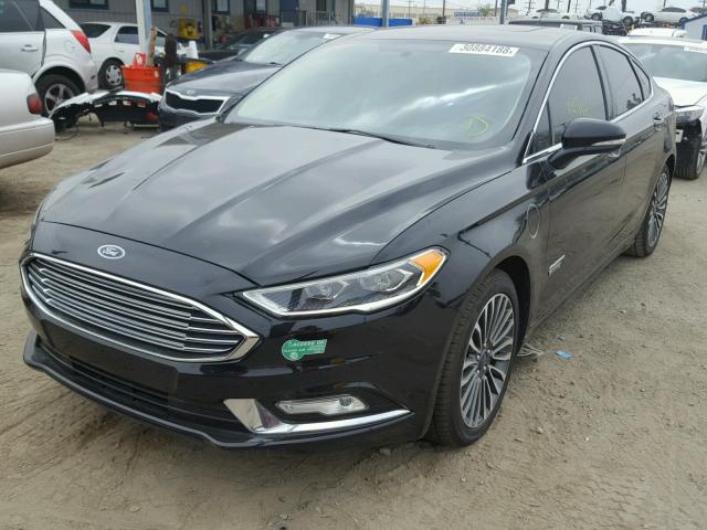 3FA6P0SU3HR187466 - 2017 FORD FUSION TIT BLACK photo 2