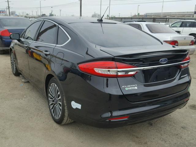 3FA6P0SU3HR187466 - 2017 FORD FUSION TIT BLACK photo 3