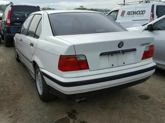 WBACB4329SFM06481 - 1995 BMW 325 I AUTO WHITE photo 3