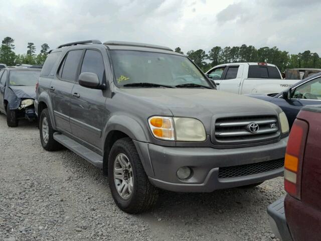 5TDZT38A13S192267 - 2003 TOYOTA SEQUOIA LI GRAY photo 1