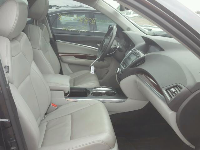 5FRYD4H91GB023931 - 2016 ACURA MDX ADVANC ნაცრისფერი ფოტო 5