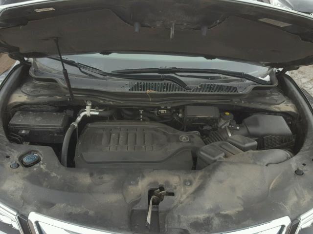 5FRYD4H91GB023931 - 2016 ACURA MDX ADVANC ნაცრისფერი ფოტო 7