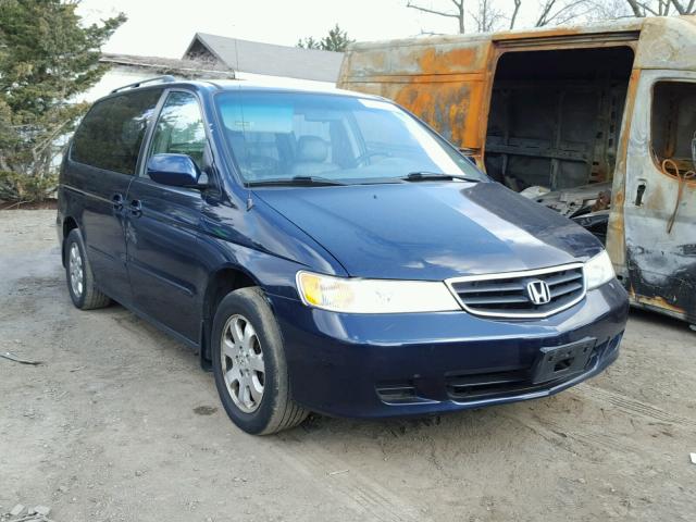 5FNRL18793B032456 - 2003 HONDA ODYSSEY EX BLUE photo 1