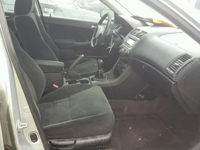 1HGCM55166A018149 - 2006 HONDA ACCORD VAL SILVER photo 5