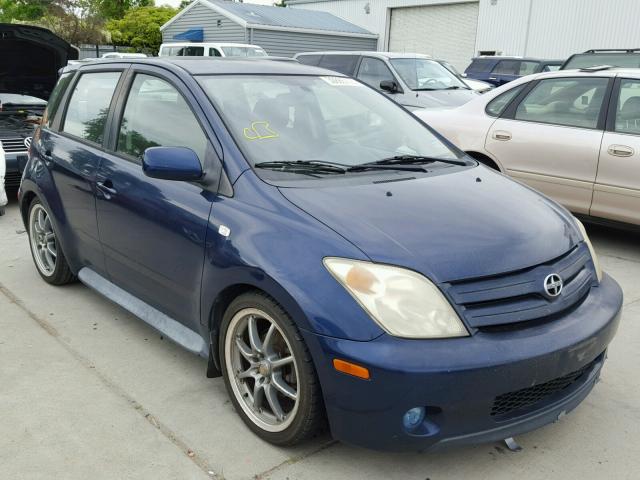 JTKKT624850080165 - 2005 TOYOTA SCION XA BLUE photo 1