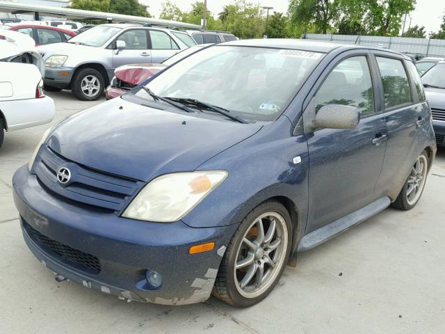 JTKKT624850080165 - 2005 TOYOTA SCION XA BLUE photo 2