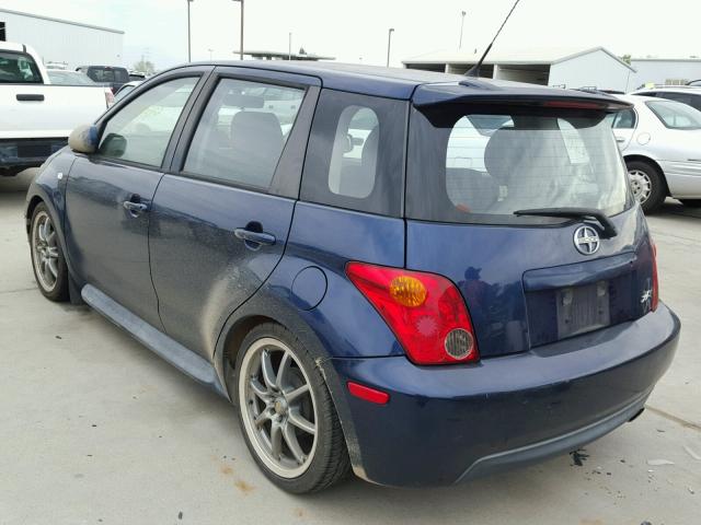 JTKKT624850080165 - 2005 TOYOTA SCION XA BLUE photo 3