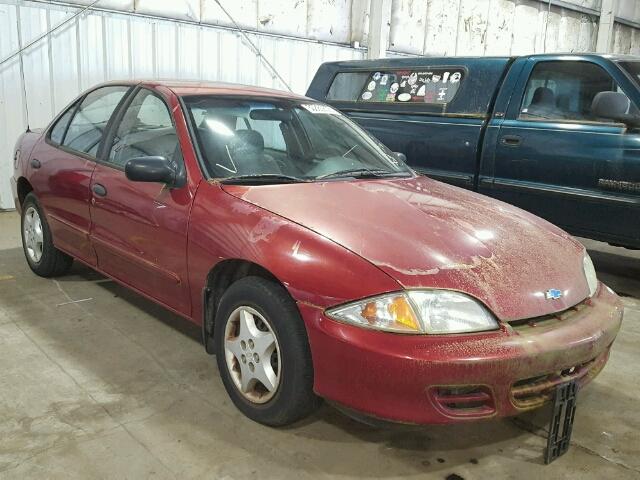 1G1JC524117300205 - 2001 CHEVROLET CAVALIER B ORANGE photo 1