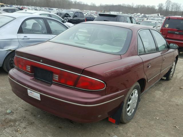 2G4WS52M0X1484229 - 1999 BUICK CENTURY CU BURGUNDY photo 4