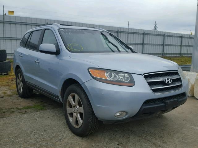 5NMSH13E07H027692 - 2007 HYUNDAI SANTA FE S BLUE photo 1