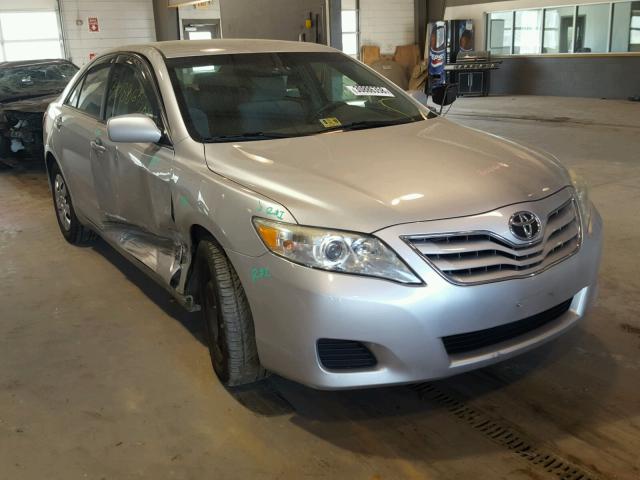 4T4BF3EK9AR020245 - 2010 TOYOTA CAMRY BASE SILVER photo 1