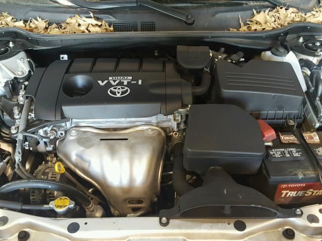 4T4BF3EK9AR020245 - 2010 TOYOTA CAMRY BASE SILVER photo 7