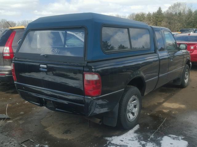 1FTYR14UX2PA78288 - 2002 FORD RANGER SUP BLACK photo 4
