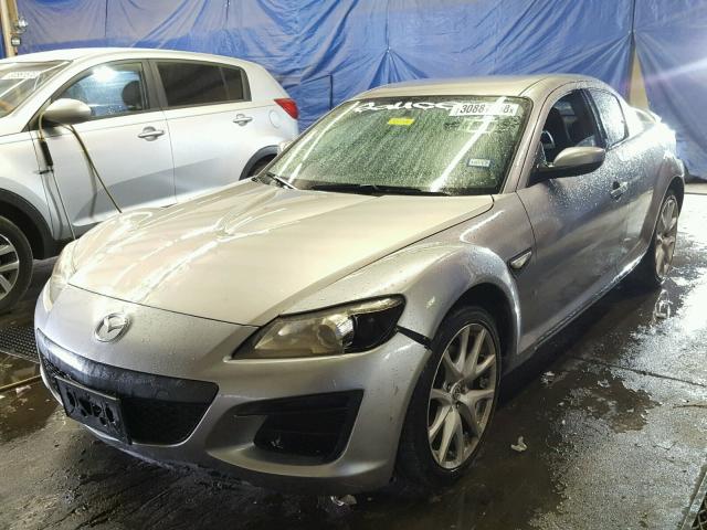 JM1FE1CP8A0404403 - 2010 MAZDA RX8 Մոխրագույն լուսանկար 2
