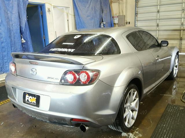 JM1FE1CP8A0404403 - 2010 MAZDA RX8 Մոխրագույն լուսանկար 4