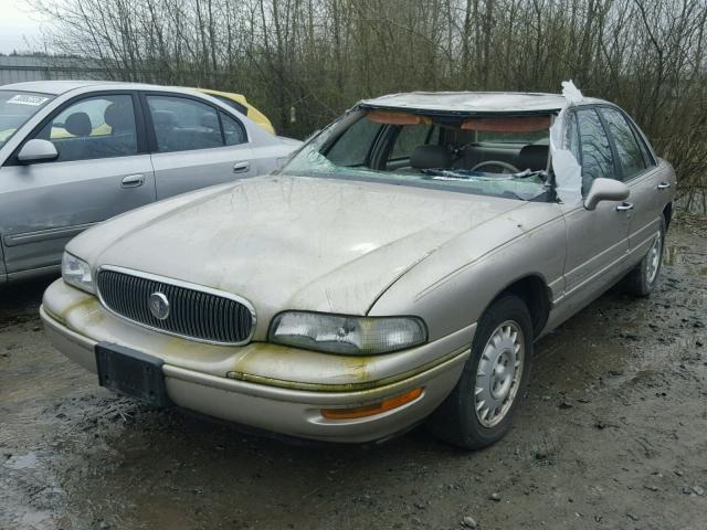 1G4HR52KXVH421555 - 1997 BUICK LESABRE LI BEIGE photo 2