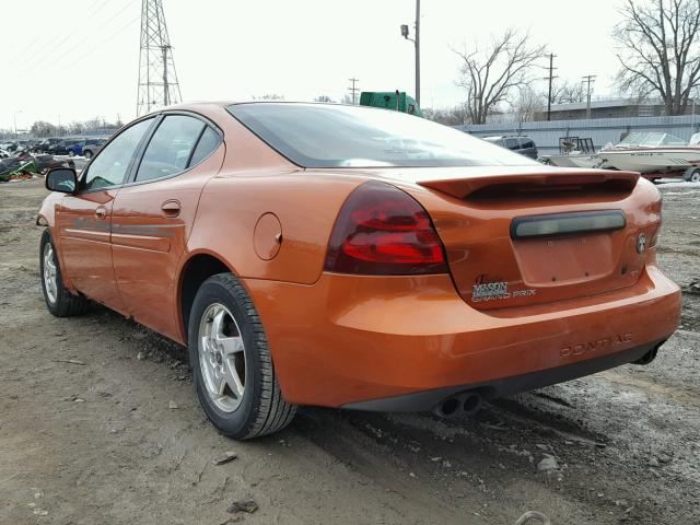 2G2WP522641291295 - 2004 PONTIAC GRAND PRIX ORANGE photo 3