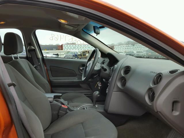 2G2WP522641291295 - 2004 PONTIAC GRAND PRIX ORANGE photo 5