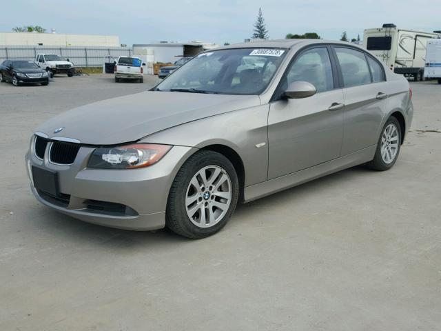 WBAVA33557KX83551 - 2007 BMW 328 I GOLD photo 2