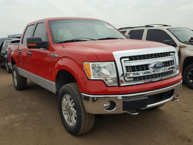 1FTFW1EV0AFB54757 - 2010 FORD F150 SUPER RED photo 1