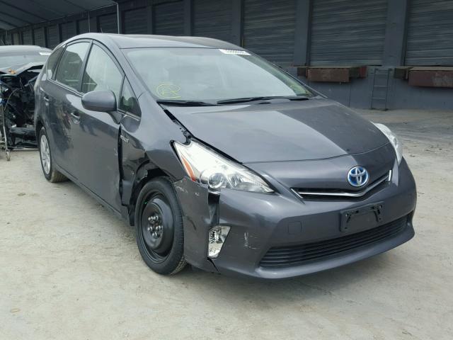 JTDZN3EUXD3286899 - 2013 TOYOTA PRIUS V GRAY photo 1