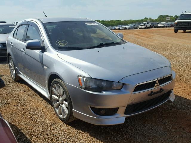 JA32X8HW4AU017677 - 2010 MITSUBISHI LANCER GTS SILVER photo 1