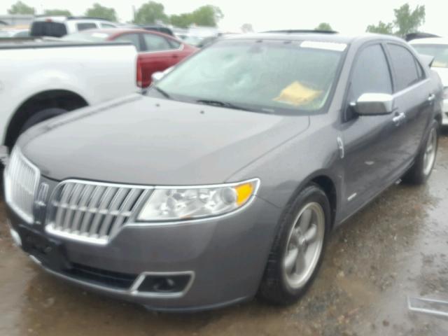 3LNDL2L39BR767631 - 2011 LINCOLN MKZ HYBRID GRAY photo 2