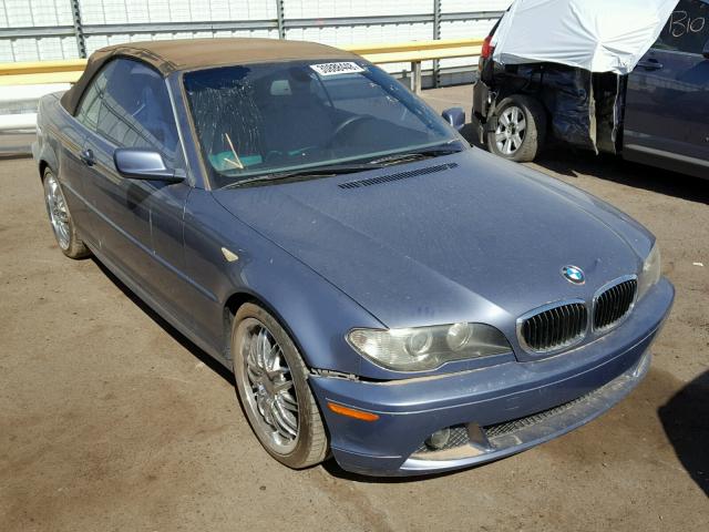 WBABW53424PL42966 - 2004 BMW 330 CI BLUE photo 1