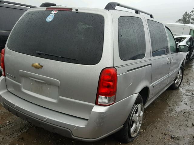 1GNDV331X7D214027 - 2007 CHEVROLET UPLANDER L SILVER photo 4