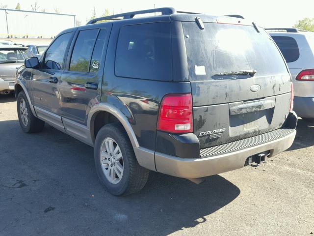 1FMZU74W62ZA61446 - 2002 FORD EXPLORER E BLACK photo 3