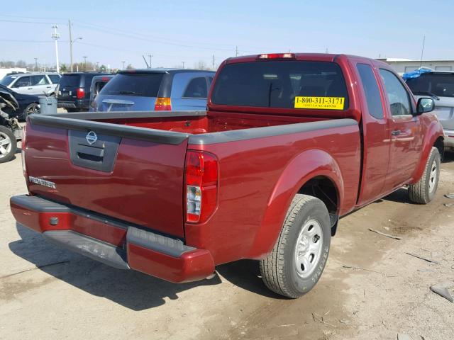 1N6BD0CT3JN720851 - 2018 NISSAN FRONTIER S RED photo 4