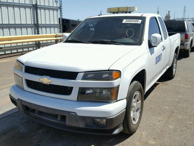 1GCESCD90A8106283 - 2010 CHEVROLET COLORADO L WHITE photo 2