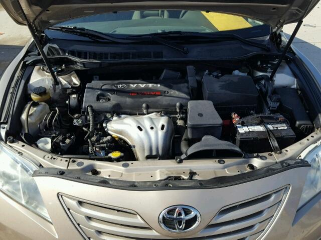 4T1BE46K48U784158 - 2008 TOYOTA CAMRY CE BEIGE photo 7