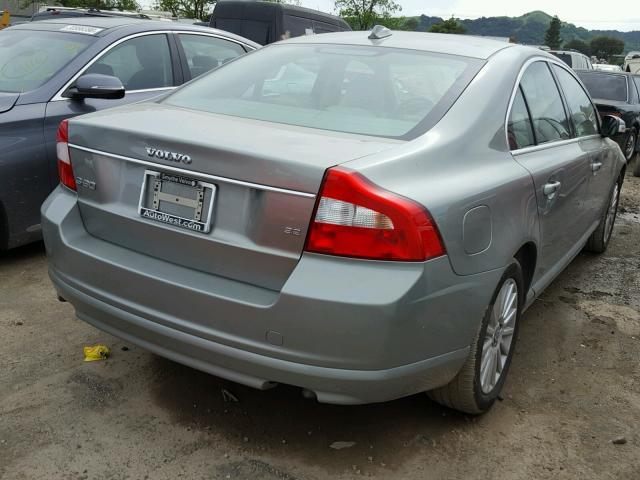 YV1AS982681070921 - 2008 VOLVO S80 3.2 GREEN photo 4