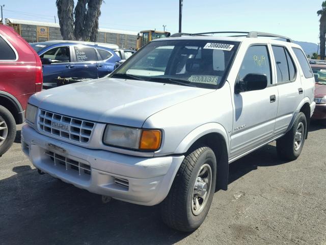 4S2CK58W7X4357180 - 1999 ISUZU RODEO S SILVER photo 2