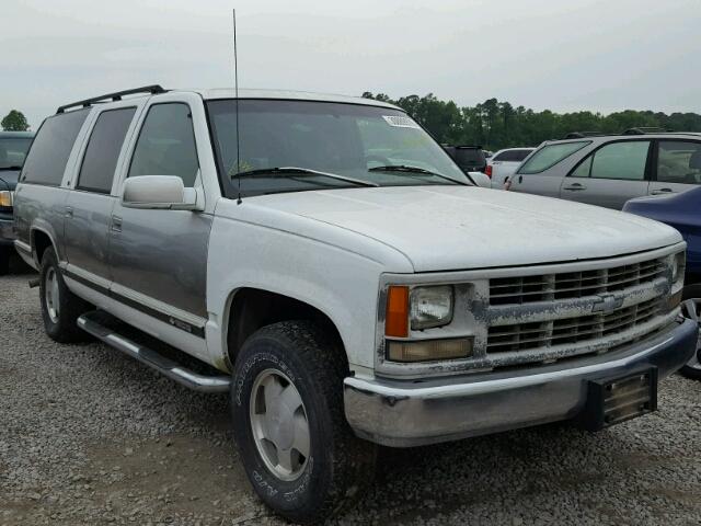 3GNFK16R4TG139653 - 1996 CHEVROLET SUBURBAN K GRAY photo 1