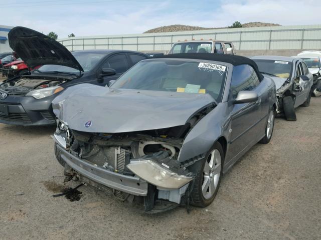 YS3FH71U966107558 - 2006 SAAB 9-3 AERO GRAY photo 2