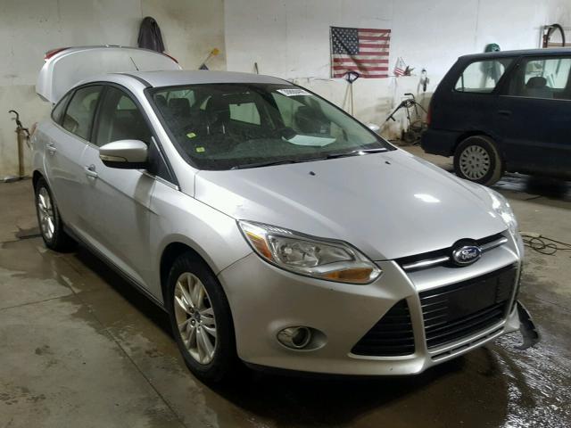 1FAHP3H29CL210742 - 2012 FORD FOCUS SEL SILVER photo 1