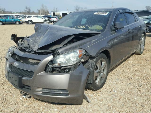 1G1ZC5EB1AF122489 - 2010 CHEVROLET MALIBU 1LT 棕色 照片 2